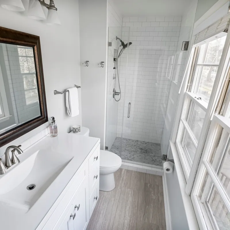 Bradshaw Plumbing completed bathroom renovation project