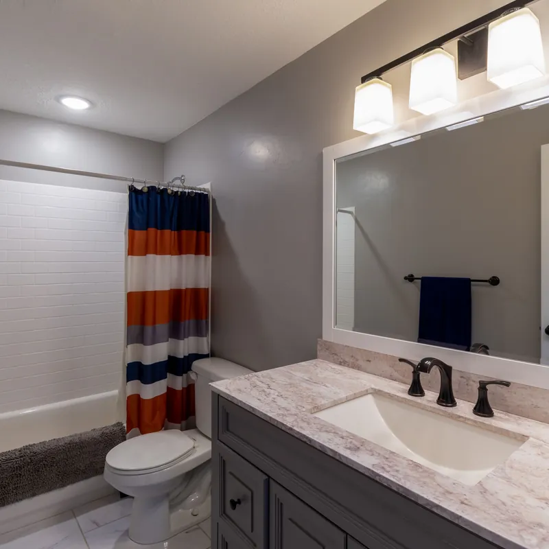 Bradshaw Plumbing completed bathroom renovation project